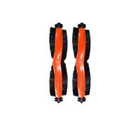 For Xiaomi Robot Vacuum X20 Max / D109GL Parts Accessories Main Brush Side Brush Hepa Filter Mop Cloth Dust Bag Replacement(2 Main Brush)