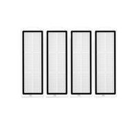 For Xiaomi Robot Vacuum X20 Pro / D102GL Parts Accessories Main Brush Side Brush Hepa Filter Mop Cloth Dust Bag Replacement(4 HEPA Filters)