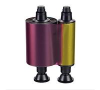 For Zebra R3011 Nastro YMCKO per stampanti per carte Evolis Pebble Dualys 3 Securion, 200 immagini compatibili