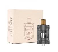 For Zenith II Serbatoio In-nokin 5,5 ml Ø26 mm (Canna di fucile) Riempimento dall'alto con Resistenza Z Coil 0,3 Ω/0,8 Ω | Clearomizzatore MTL/RDL per CoolFire Z80 Z60 EZ Tube Vape - No Nicotine