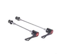 For ZTTO - Coppia di spiedini a sgancio rapido per mozzo per mountain bike e bici da strada, con leve QR, compatibili anteriori e posteriori, colore: nero