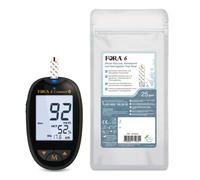 FORA 6 Connect - glicemia, ematocrito ed emoglobina - mg/dl 75 pz Set