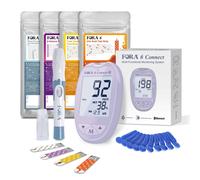 FORA 6 Connect viola - kit iniziale 6 in 1 - mg/dl 1 St