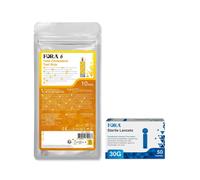 FORA 6 - strisce reattive colesterolo e lancette 30G - set 1 St