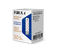 FORA 6 Strisce Reattive per Glucosio (50 pezzi) 1 St