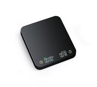 Foraco Mini bilancia da caffè con timer, bilancia da caffè ricaricabile, precisione 3 kg/0,1 g, per espresso e pour-Over, bilancia da cucina digitale portatile con misurazione automatica del tempo