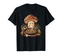 Foraggiamento dei Funghi della Foresta Che Cucina Funghi del Bosco Maglietta