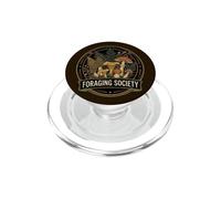 Foraging Society Funghi in cerca di foreste e natura Cottagecore PopSockets PopGrip per MagSafe