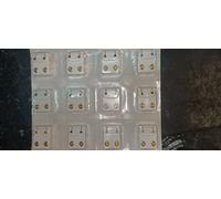 FORALOBO ORECCHINI PIERCING STERILI PRE FORO PRE-ORECCHINI PLACCATI ORO CAFLON