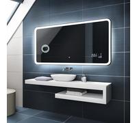 FORAM Personalizza Controluce specchio per bagno con luce LED - 70x80cm - su Misura - moderno specchi con illuminazione, retroilluminato L59