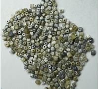 Forato 1,0 ct 2-3 mm naturale grezzo Congo cubi diamante mix colore diamante ...