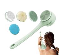 Foratore da bagno elettrico: spazzola di pulizia potente e girevole automaticamente | Dispositivo di cura del corpo wireless impermeabile per doccia, bagno, schiena, gambe, piedi, peeling pi