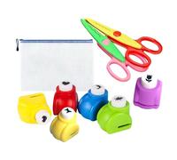Foratrice Per Bambini - Set di Foratori,Per Ritagli Scrapbooking - Per Lavoretti Scrapbooking Scuola Biglietti Ufficio Creatività Fai Da Te
