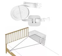 Forbabe Cinghia per Lettino,8M Cinghie Culla Letto,Universale Cinghie Lettino Cosleeping Fissaggio Lettino al letto