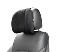 Forbell Car Headrest Pillow For Driving per Auto, Ufficio, Sedia da Gioco | Suede Memory Foam Car Neck Pillow, Soft Ergonomic Car Seat Neck Support Pillow(Black)