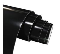 FORBELL Pellicola in vinile plotter autoadesiva, 30,5 cm x 5 m, per plotter (nero lucido, 30,5 cm x 5 m)