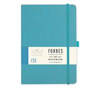 Forbes, quaderno classico a righe, formato A5, a righe A5 Teal