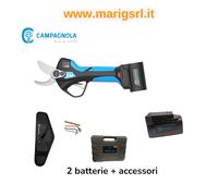 Forbice CAMPAGNOLA STARK XM POTATURA TAGLIO 34 MM CON 2 batteria 14v 2,5 AH