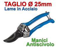 Forbice Cesoia Manuale da Potatura CAMPAGNOLA Tagliarami Pota Rami in Acciaio C1