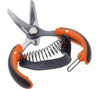 FORBICE COGLI AGRUMI LAMA CURVA CON CINGHIA CM.10 STOCKER (30854)