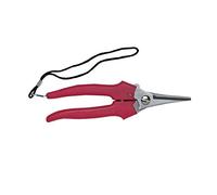 FORBICE COGLIUVA 190MM INOX CON FERMO PER VENDEMMIA RACCOLTA UVA VINO ENOLOGIA