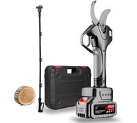 Forbice Da Potatura A Batteria Con Asta Lunga 2,1m - Cesoie Elettriche A Batteria Litio, Lama In Acciaio SK5, Capacità 50mm, Peso 0.8kg, Carica 1-2h(1 Battery)