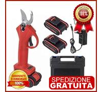 Forbice Da Potatura Rami DOPPIA BATTERIA Cesoia Elettrica a Batteria