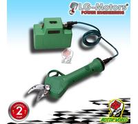 FORBICE FORBICI PER POTATURA + ASTA + ZAINO + 2 BATTERIE + RACCOGLI FRUTTI