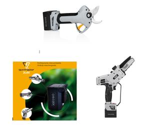 FORBICE KV380 E POTATORE KVS5700 KIT A BATTERIA VOLPI ORIGINALE con KIT ENERGIA