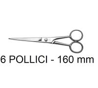 FORBICE PARRUCCHIERE PER CAPELLI IN ACCIAIO TEMPRATO DA 6" 160mm