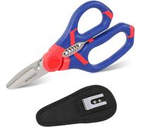 Forbice per Elettricisti Con Funzione Spelacavi 2 in 1, 150 Mm