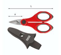 FORBICE PER ELETTRICISTI LAME IN ACCIAIO INOX 207D USAG