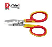 Forbice professionale per elettricista Fumasi con lame in acciaio inox microdent
