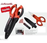 Intercable 16020-CF1 Forbice elettricista F1 con Safetybox rilevatore tensione