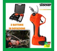 FORBICE STOCKER A BATTERIA VULCANO E-30 TP LITIO VALIGETTA DUE BATTERIE CESOIA
