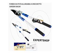 FORBICE TRONCARAMI PER POTATURA CON ASTA TELESCOPICA 105 cm IN ALLUMINIO