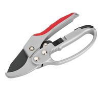 Forbici a cricchetto LUX-TOOLS con incudine e impugnatura in alluminio