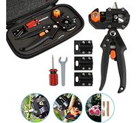 Forbici ad innesto per Potatura Cesoia per innesto Innestatrice per Potare e Innestare in Modo Semplice Foglie Ramoscelli e Piante da Giardino Cesoia Professionale con astuccio