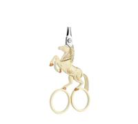 Forbici antiche a forma cavallo per cucito domestico, White