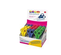 Forbici centimetrate - punta tonda - 13 cm - lama in acciaio inox - colori assor