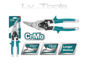 FORBICI CESOIA FORBICE TAGLIA LAMIERA FERRO BECCO SINISTRA TOTAL