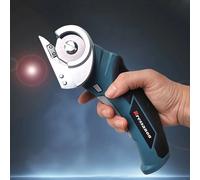 Forbici circolari 3.6V Forbici elettriche a batteria per tappeti di stoffa Tagliatrice a coltello circolare portatile in pelle ricaricabile