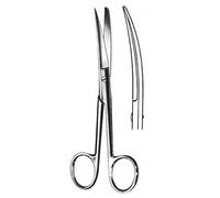 Forbici Cirugía curva a/r 14 cm tx-unidad