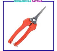 Forbici Cogliuva Lama Dritta Uva Frutta Vendemmia In Acciaio Forbice Cm 19
