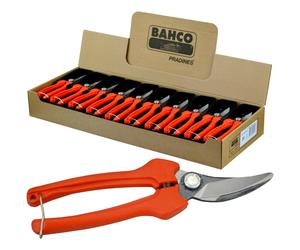 FORBICI COGLIUVA PRADINES BAHCO P123-19 LAMA CURVA PROFESSIONALI PER VENDEMMIA