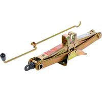 SOLLEVATORE A FORBICE CON MANOVELLA max 1 tonnellata t CRICCO CRICK PER AUTO BGS