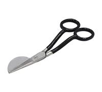 Forbici da 17,8 cm per applicazione a becco d'anatra per tappeti e tessuti, colore nero