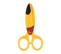 Forbici da allenamento artistico per bambini con punta arrotondata per migliorare la creatività, coordinazione occhio-mano, sviluppo delle abilità, forbici educative precoci per uso in classe