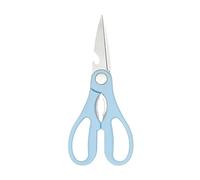 Forbici da artigianato, forbici sarto in acciaio for uso domestico, strumenti cucito, funzione di taglio e triturazione, ufficio(Blue)