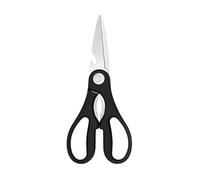 Forbici da artigianato, forbici sarto in acciaio for uso domestico, strumenti cucito, funzione di taglio e triturazione, ufficio(Black)